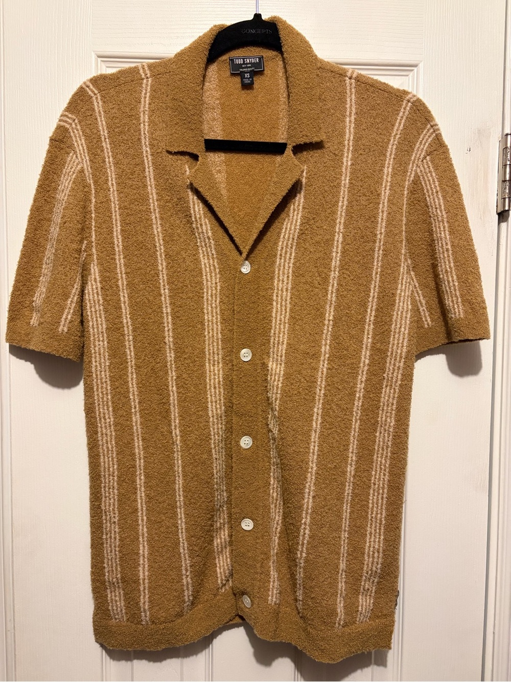 Todd Snyder boucle polo XS